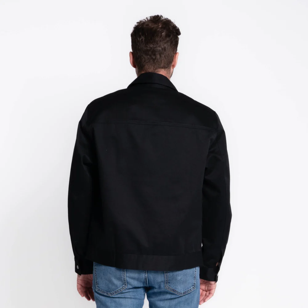 Yellowstone Rip Wheeler Black Denim Jacket - Image 2