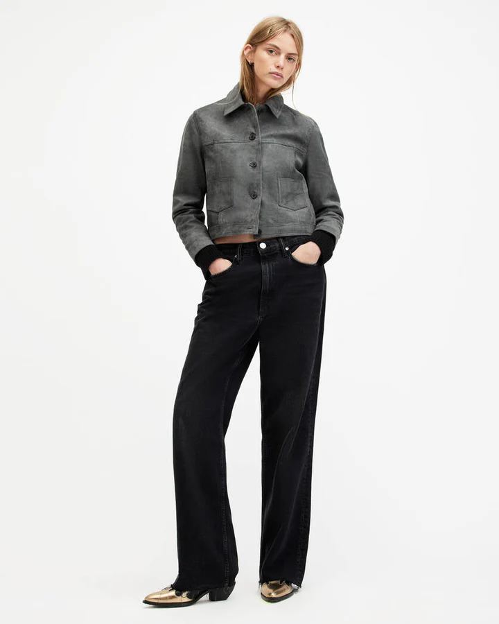 Remy Nappa Two Tone Trucker Jacket - Image 5