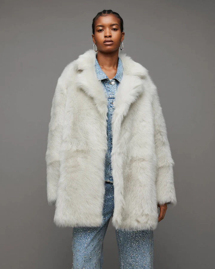 Blythe Fluffy Shearling Jacket - Image 5