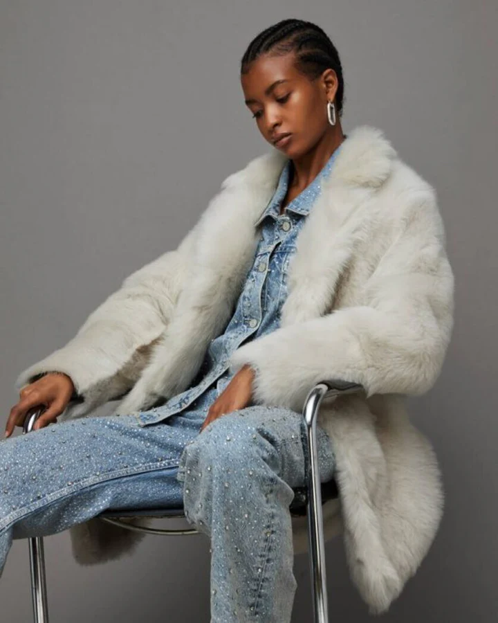 Blythe Fluffy Shearling Jacket - Image 6