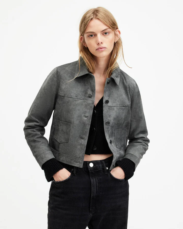 Remy Nappa Two Tone Trucker Jacket - Image 6